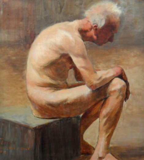 Desnudo de viejo