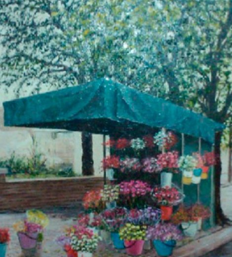 Kiosko de flores