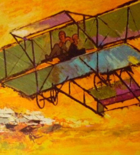 Inauguración de la Escuela de Aviación Militar, 1912