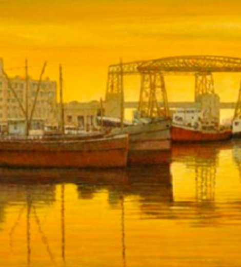 Amanecer en La Boca