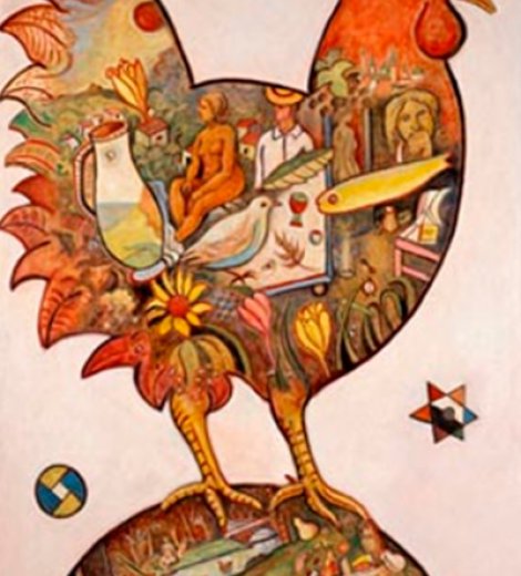 El gallo alegre