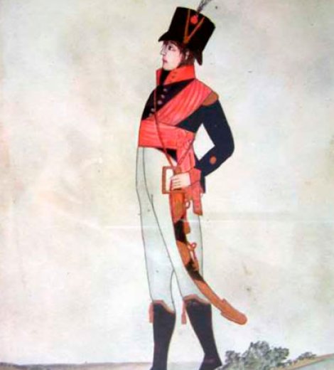 Uniforme del Regimiento de Patricios